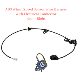 ABS Wheel Speed Sensor Wire Harness & Connector Rear Right For  XD Yaris