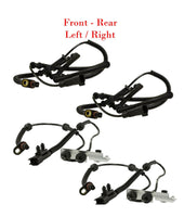 4 ABS Wheel Speed Sensor Front Rear L&R Fits:Town & Country Grand Caravan 08-11
