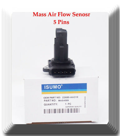 MAS4553 Mass Air Flow Sensor Fits:Mazda 3 CX-7 Subaru BAJA FORESTER IMPREZA 