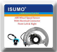 ABS Wheel Speed Sensor  W/ Connector Front Right Fits: Chevrolet GMC RWD