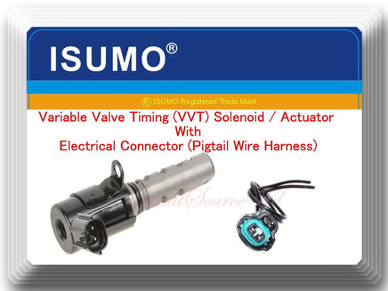 Engine Variable Timing Solenoid Actuator W/ Connector Fits:Dodge Hyundai Kia Rio