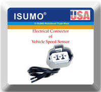 Vehicle Speed Sensor W/Connector Fits: Honda Civic 1996-2000  Integra 2000-2001