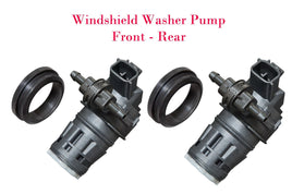 2 x Windshield Washer Pump Front - Rear  Fits Honda Crosstour , HR-V , Oddysey