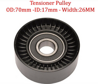 Belt Tensioner Pulley & Idler Pulley Fits:Grand Cherokee TJ Wrangler 99-06 4.0L