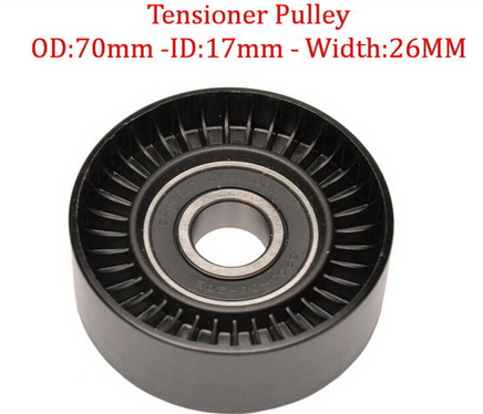 Belt Tensioner Pulley & Idler Pulley Fits:Grand Cherokee TJ Wrangler 99-06 4.0L