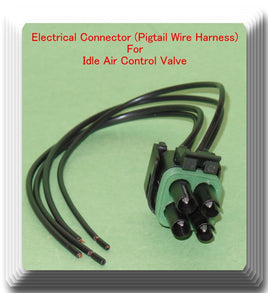 Electrical Connector of Idle Air Control Valve AC3 Fits: GM 1984-1986 2.0L 3.8L