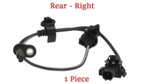 4 ABS Wheel Speed Sensor Front Rear Right & Left Fit Honda Pilot 2009-2011