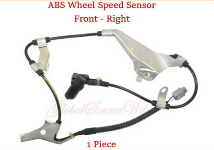 2x ABS Wheel Speed Sensor Front L/R Fits:OEM#89542 89543 LX470 Land Cruiser 4.7L