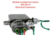 Module Cooling Fan Control W/Set of Connectors Fit: Lancer Outlander Mazda 6 