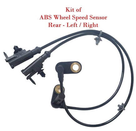 1 ABS Wheel Speed Sensor W/Connector Rear L / R For:G25 G 35 G 37 M35 M45 Q40