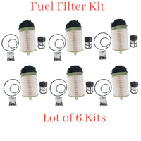 Lot of 6  Fuel Filter Kit Fits: MB Freightliner, Western Star W/ Detroit Diesel 