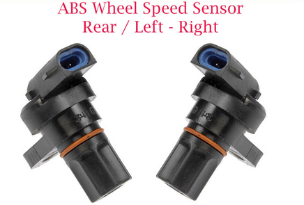 4 x ABS Wheel Speed Sensor Front-Rear Left/Right Fits: Ford Mazda Mercury 4WD