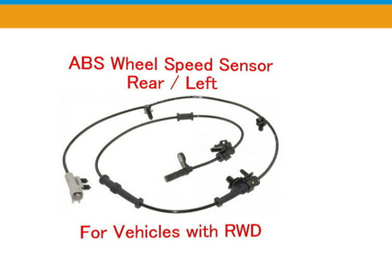 4 ABS Wheel Speed Sensor W/Connectors Front Rear L/R Fits 300 Charger Challenger