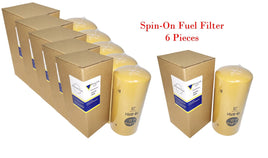 6 x  1R0751 Fuel Filter Fits Autocar Blue bird Case Cummins Freightliner Hyundai