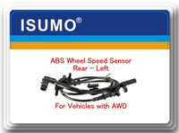 2 ABS Wheel Speed Sensor Rear Left & Right Fits:Chrysler 300  Charger Magnum AWD