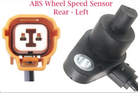 2 ABS Wheel Speed Sensor &Connectors  Front L/R For Acura CL TL Honda Accord