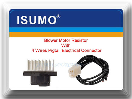 Blower Motor Resistor W/Connector For EL Civic CR-V CR-Z Element Insight Odussey