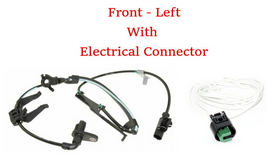 ABS Wheel Speed Sensor W/ Connector Front Left Fits:Toyota Venza 2009-2015