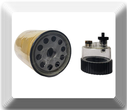 3 x 1R0770 Fuel Water Separator Filter W/Bowl Fits Caterpillar 3713599 212-3657