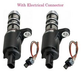 2 Variable Valve Timing Solenoid & Connectors L/R Fits Chevrolet Aveo Spark