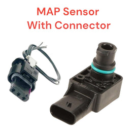 Manifold Pressure MAP Sensor & Connector Fits Mercedes Benz 2011-2022