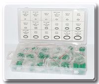 A/C HNBR O-Rings Assortment 270 piece Air Conditioning AC Green18 Popular sizes