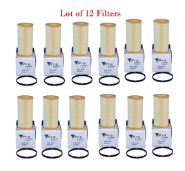 12 x  Engine Oil Filter Made In Korea Fits OEM# 06D115562 Audi Volkswagen