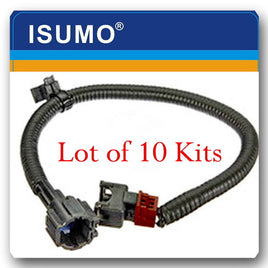 Lot 10 Kits Knock Sensor Wire Harness Electrical Connector For Infiniti & Nissan