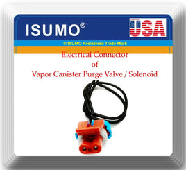 Connector of Vapor Canister Vent Valve / Solenoid CVS148 Fits: Hyundai Kia 