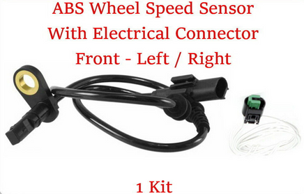 ABS Wheel Speed Sensor W/Connector Front L or R Fits: Mercedes Benz 2003-2012