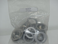 LOT 500 Aluminum Oil Drain Plug Gasket ID:20MM OD:28MM  20-28 MM