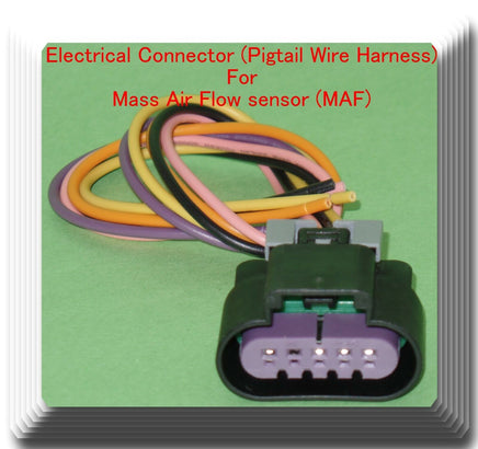 MAS4533 Mass Air Flow Sensor W/Electrical Pigtail Connector Fits: Hyundai & Kia