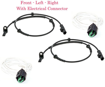4 X ABS Wheel Speed Sensor Front - Rear Left & Right  Fits Fiat 500X 2016-2023