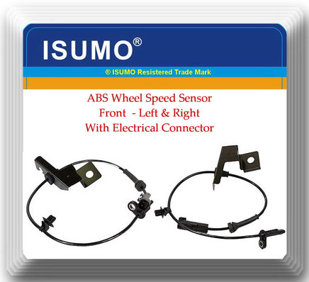 2 ABS Wheel Speed Sensor W/Connectors Front Left / Right  Fits: Fusion MKZ 13-18