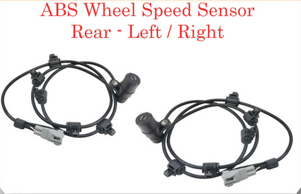 2 X ABS Wheel Speed Sensor Rear Left & Right Fits:OEM$0C010 Toyota Sequoia 01-07