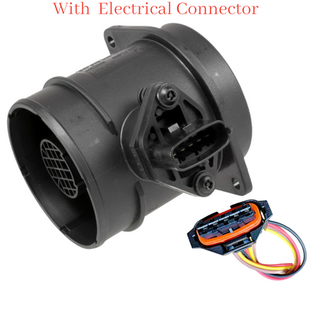 Mass Air Flow Meter Sensor & Connector For CTS VUE Volvo  C30 70 S40 60 80 &