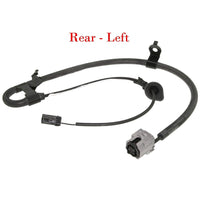 2 ABS Wheel Speed Sensor Wire Harness & Connector Rear L/R Fits Highlander 08-13
