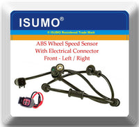 ABS Wheel Speed Sensor W/Connector Front L/R Fits:RAM 1500 2500 3500  4WD