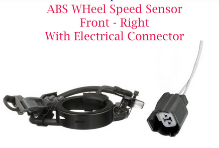  2 x ABS Wheel Speed Sensor W/Connector Front L/R Fits Chevrolet GMC Isuzu