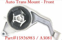 2 PC ENGINE & AUTO TRANS MOUNT FRONT FITS: COBALT HHR PONTIAC G5 SATURN ION  