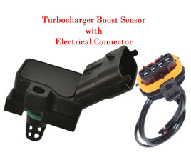 Map Turbocharger Boost Sensor + Connector Fits C70 S40 S60 S80 V50 V70 XC70 XC90