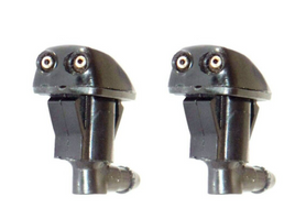 2 Windshield Washer Nozzle Dual Holes Front  Left / Right Fits Toyota 1998-2005