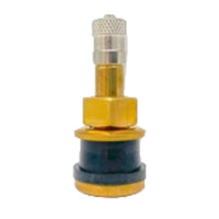 4 x TR501 Straight Brass Tubeless Truck Tire Valve  0.625 Dia , 1.5" Length