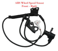 2 x ABS Wheel Speed Sensor +Connectors Front L/R Fits Corolla Matrix Vibe
