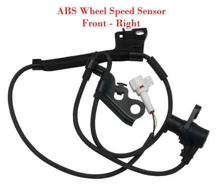 2 x ABS Wheel Speed Sensor +Connectors Front L/R Fits Corolla Matrix Vibe