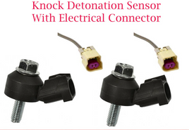 2 Pcs Knock Sensor W/Connectors Fits: Buick Cadillac Chevrolet GMC 2014 & UP