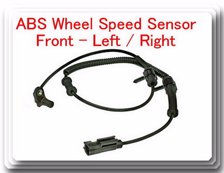 ABS Wheel Speed Sensor Front Left - Right W/ Connector Fits: RAM 1500  2009-2012