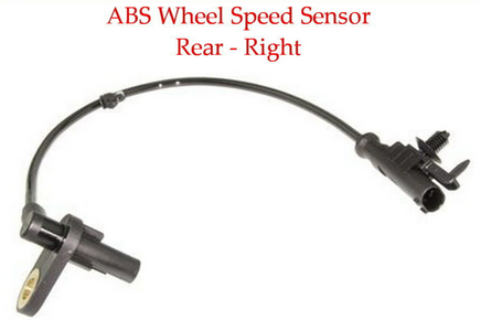 ABS Wheel Speed Sensor Rear Right Fits: Infiniti EX35 EX37 G37 QX50 370Z 