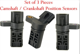 3 Pcs set  Camshaft/Crankshaft Position Sensor For Frontier NV Pathfinder xterra