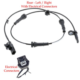 ABS Wheel Speed Sensor & Connector Rear L/R Fits Nissan Altima 2019-2024